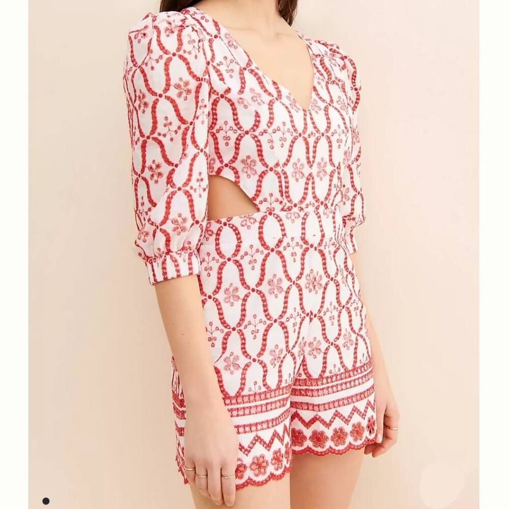 Especia Hulanicki Eyelet Romper